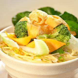 Tofu Vegetable Noodle Soup 豆腐什菜清湯麵